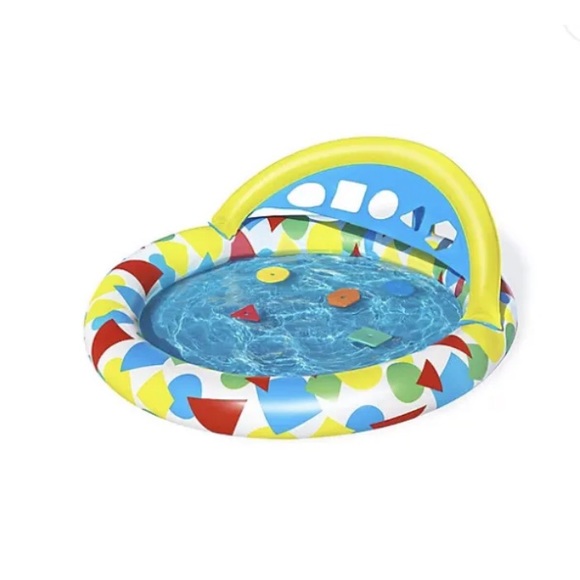 H2OGO! Splash & Learn 47-Inch Inflatable Kiddie Pool - Picture 6 of 6